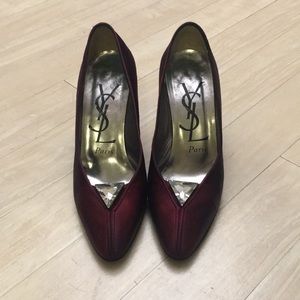 YSL heels made in Italy